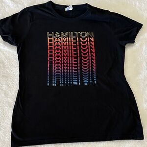 Hamilton Black Graphic Tee